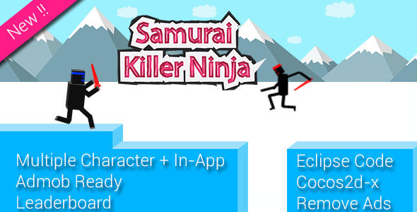 Ninja Samurai + Multiple Character + Remove Ads